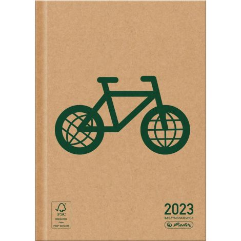 2024 Kalendarz Herlitz Dzienny A5 Eco Rower